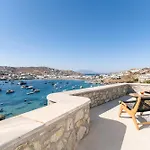 Delta - Heated Pool Option - Mg Mykonos Villa Ornósz