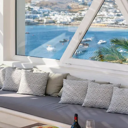 Delta - Heated Pool Option - Mg Mykonos Villa Ornósz