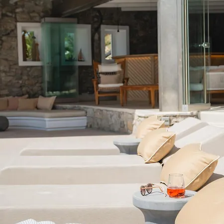 Delta - Heated Pool Option - Mg Mykonos 别墅 *
