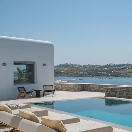 Delta - Heated Pool Option - Mg Mykonos 别墅 奥诺斯