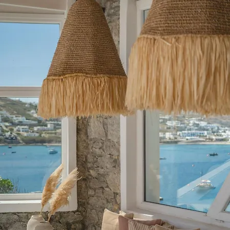 别墅 Delta - Heated Pool Option - Mg Mykonos *