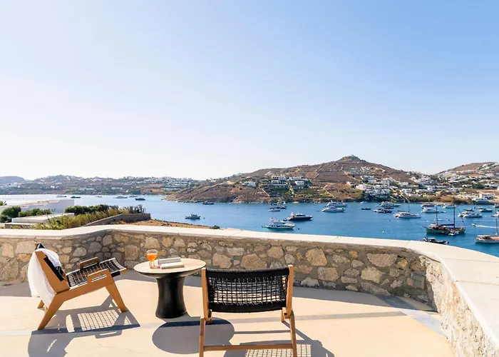 Delta - Heated Pool Option - Mg Mykonos Villa Ornos (Mykonos)